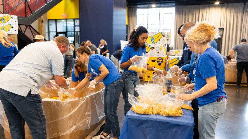 Mission 2025 pasta scooping